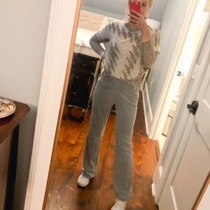 Motherhood Maternity cotton pants size small gray